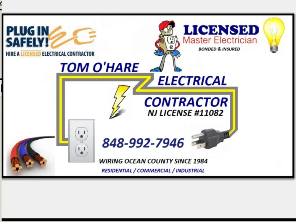 Slide of Tom O’Hare Electrical Contractor