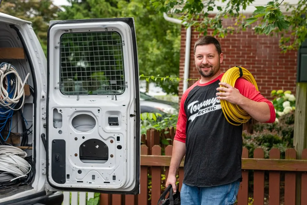 Slide of Tommy's Electric