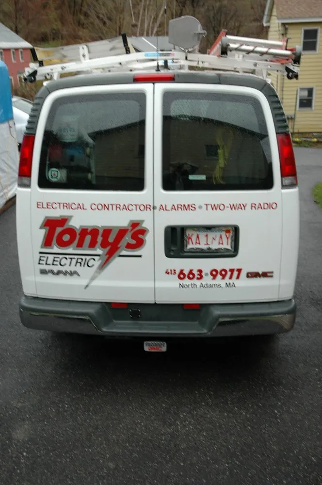 Slide of Tony's Electric