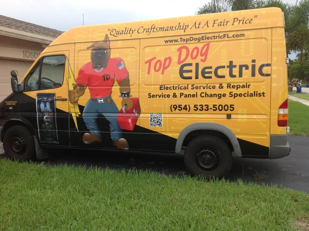 Slide of Top Dog Electric