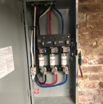 Slide of Top Electrical Service