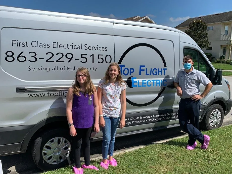 Slide of Top Flight Electric