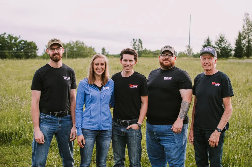 Slide of Top Line Electric