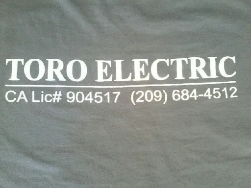 Slide of Toro Electric
