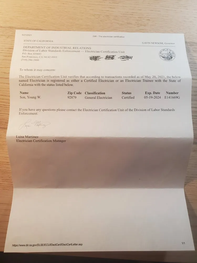 Slide of TOT General Contractor