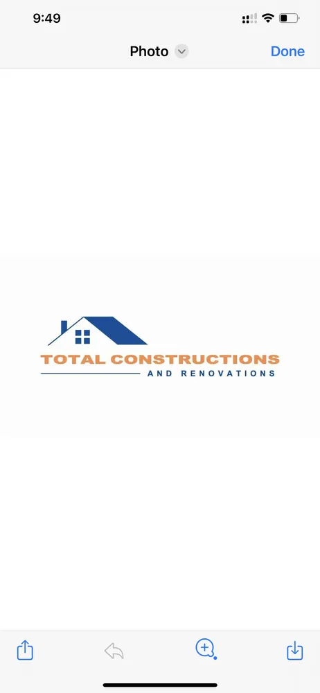 Slide of Total Constructions and Renovations