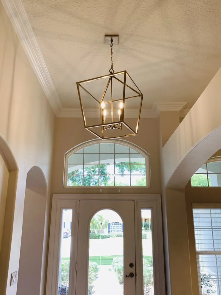 Expert electrician providing panel upgrade in ,