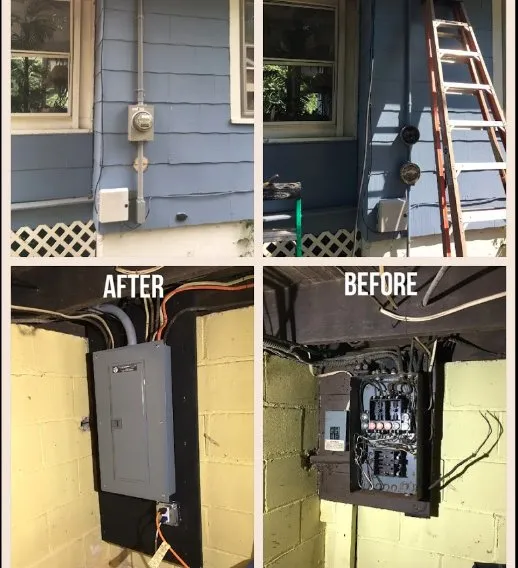 Expert electrician providing lighting installation in Creamridge, NJ - Total Improvement Concepts