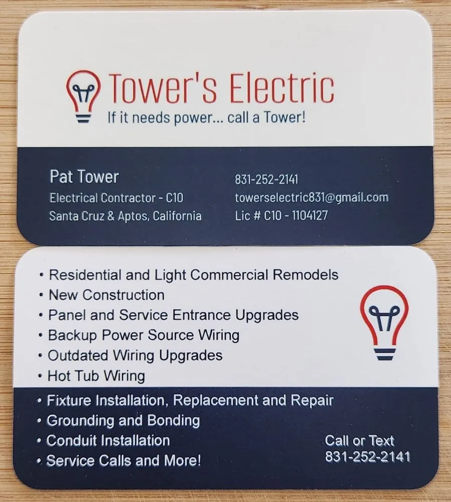 Slide of Tower's Electric