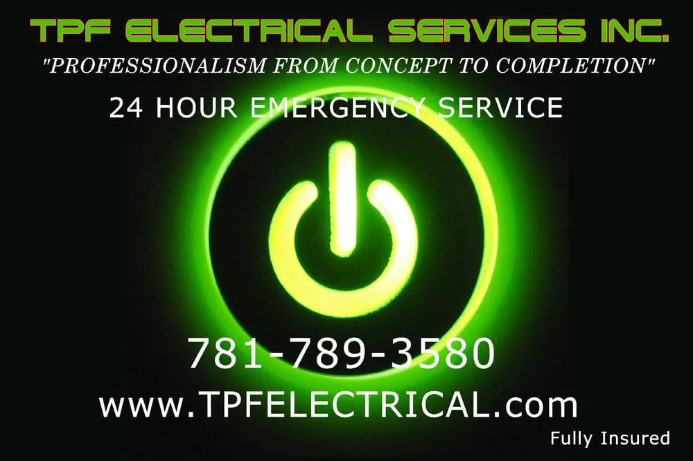 Slide of TPF Electrical Services