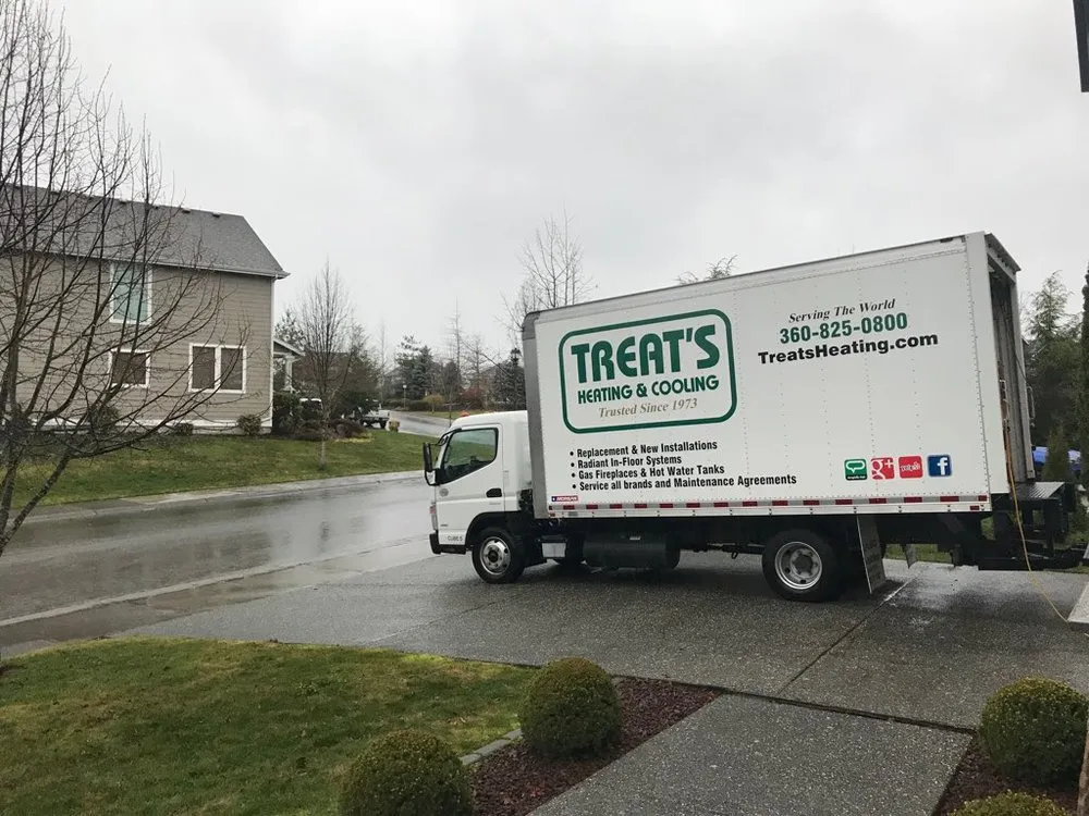 Slide of Treat's Heating and Cooling