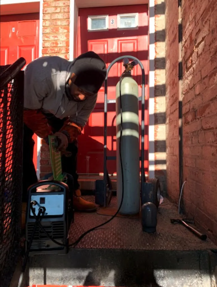 Slide of Tre's Helping Hand