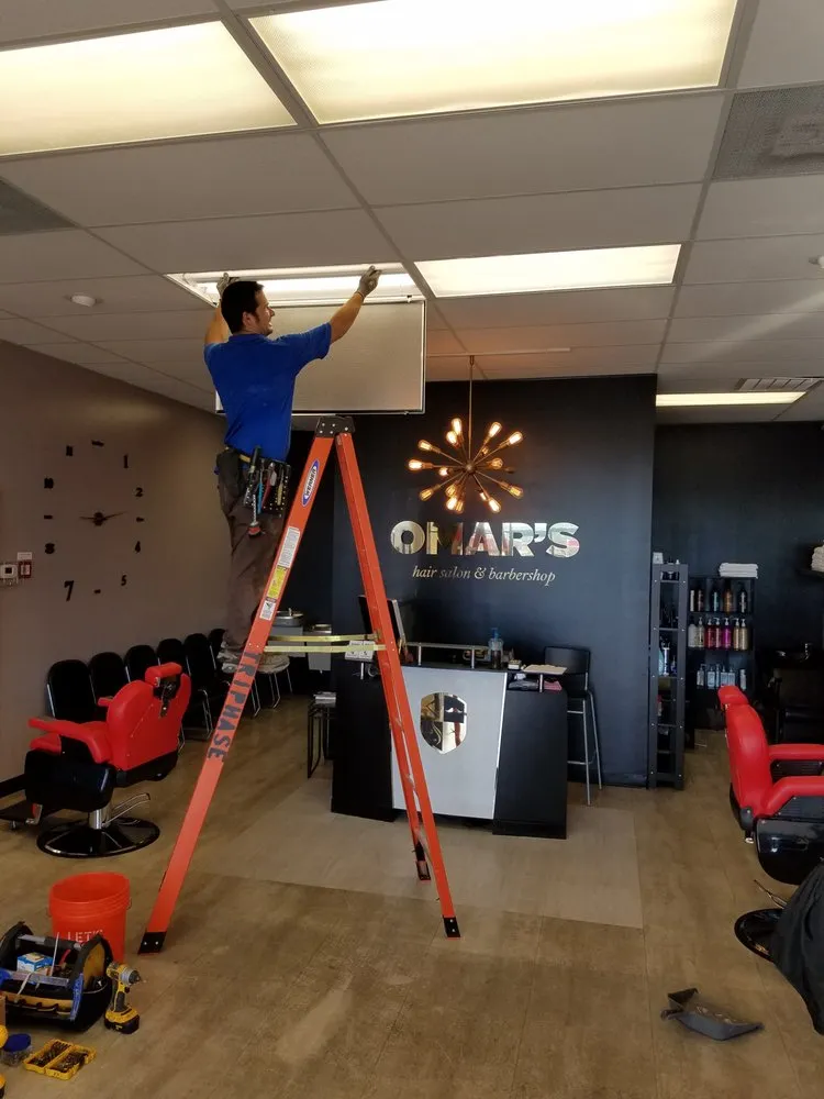 Affordable electrical service for homes in wiring installation,  by 