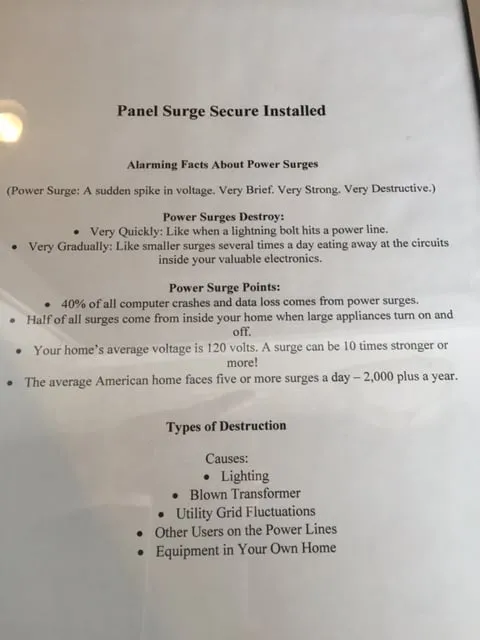 Slide of Tri State Electric