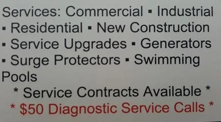Slide of Triad Repair and Electrical Contracting
