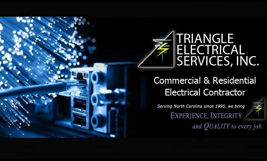 Slide of Triangle Electrical Services