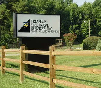 Slide of Triangle Electrical Services