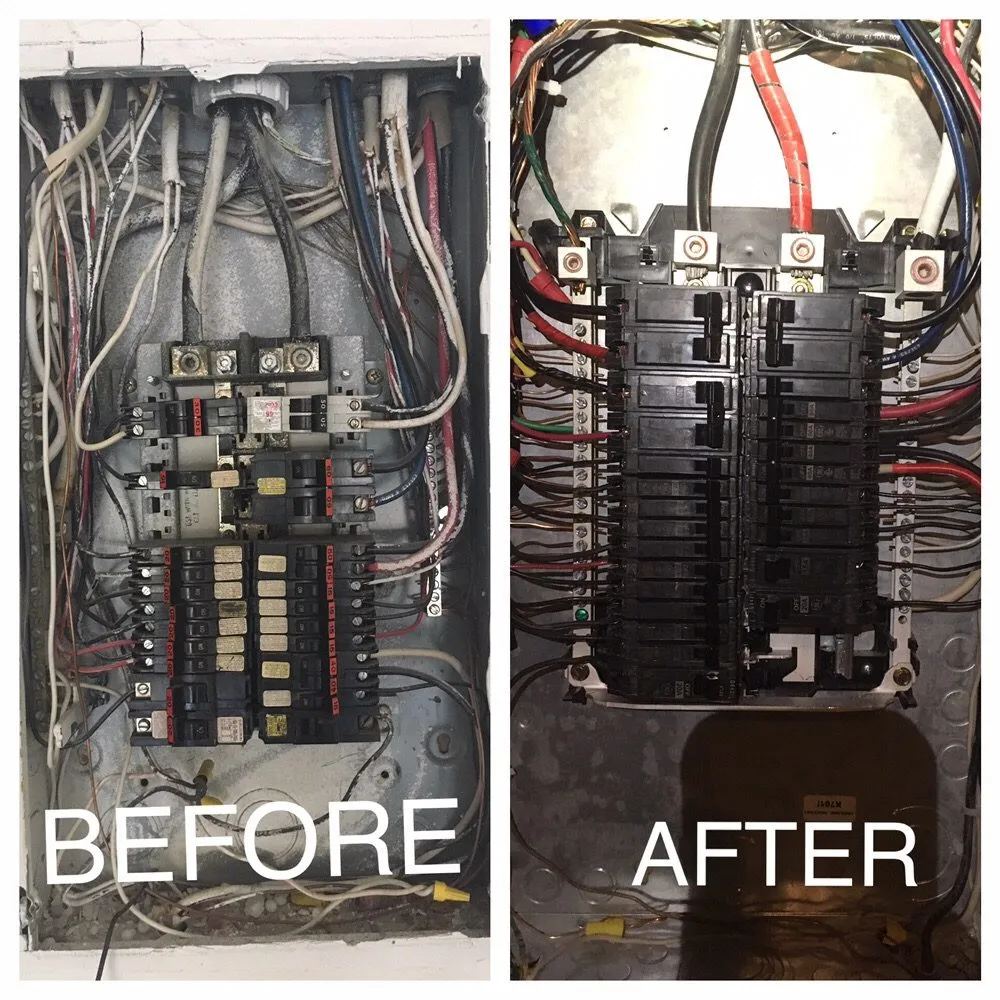 Licensed electrician providing wiring installation in , 