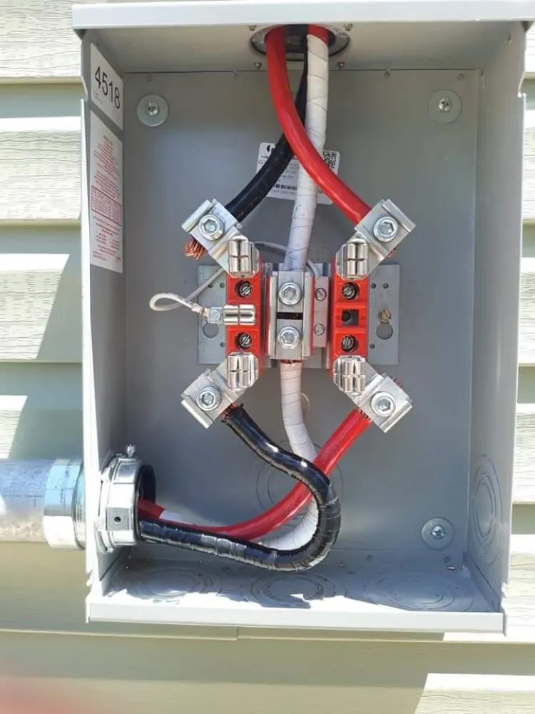 Affordable electrical service for homes in panel upgrade,  by 