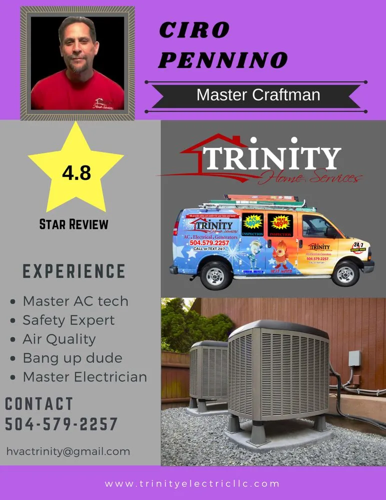 Slide of Trinity Home Services
