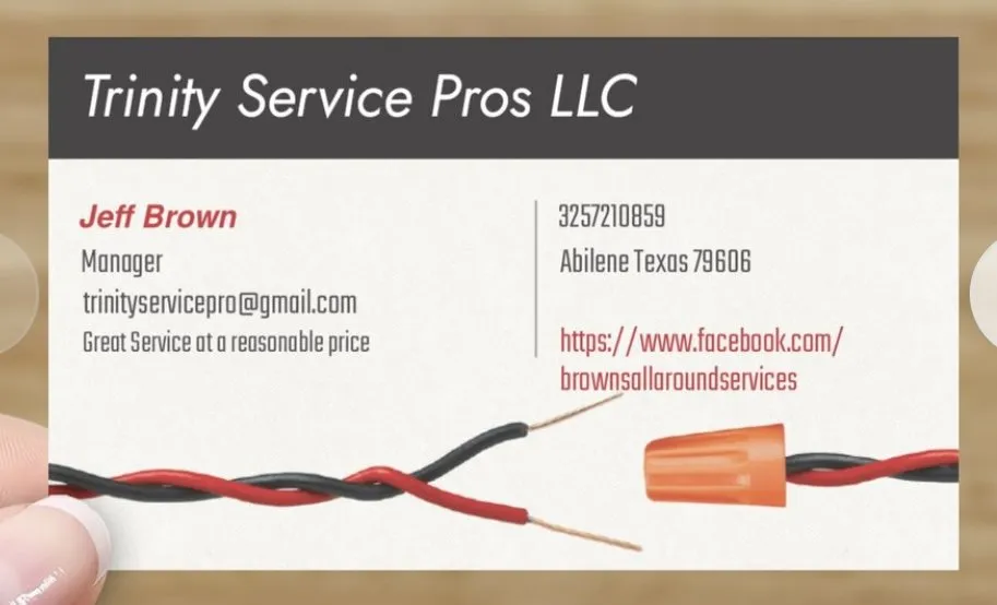 Slide of Trinity Service Pros