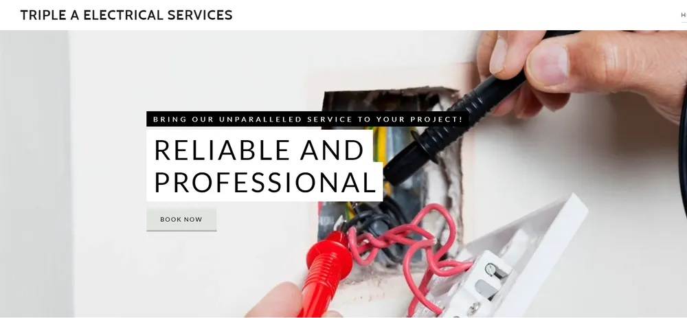 Slide of Triple A Electrical Services
