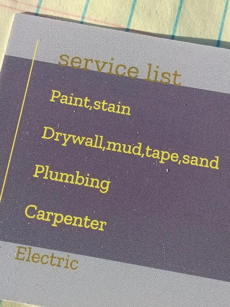 Slide of Triple Jay Construction