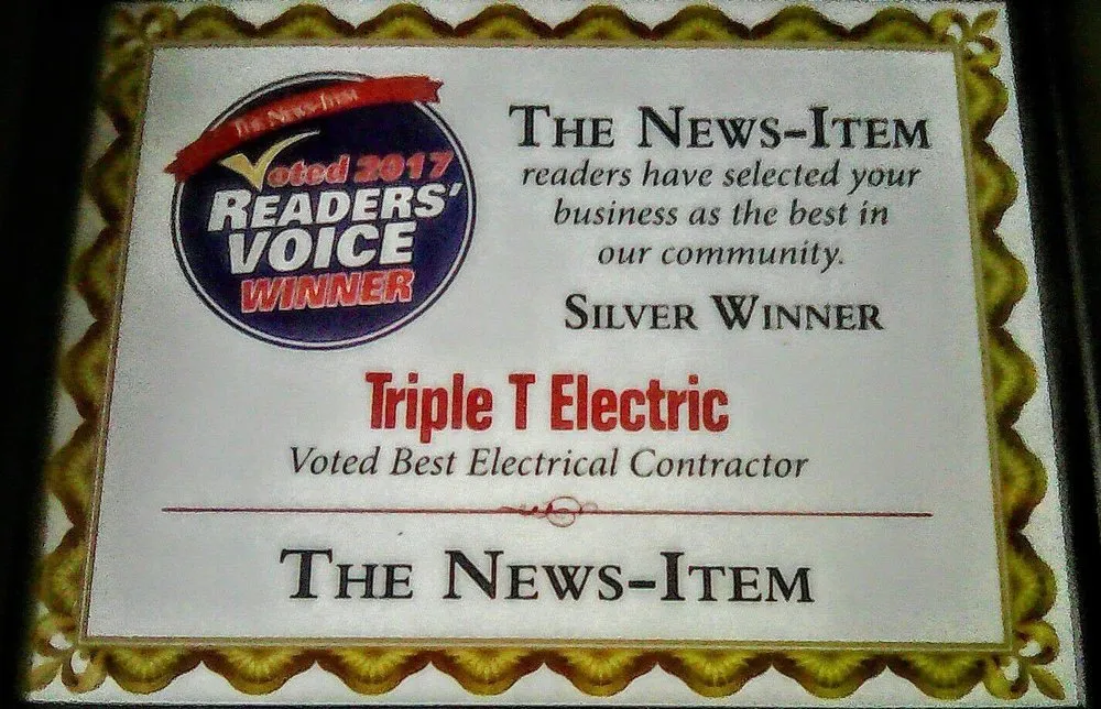 Trusted wiring installation in Coal Township, PA by Triple T Electric