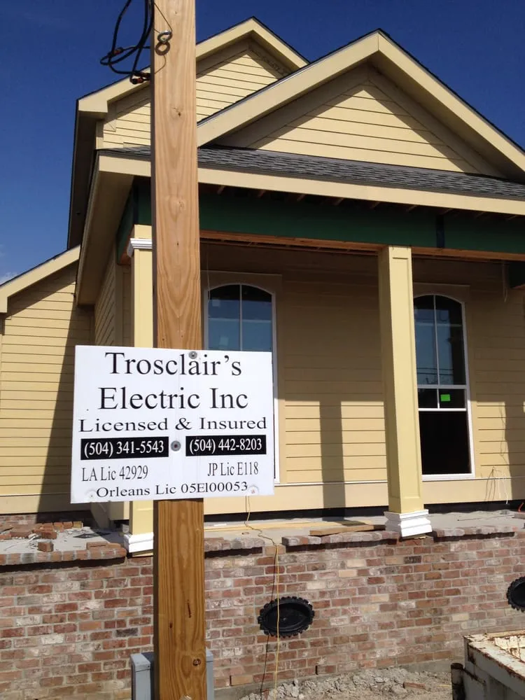 Slide of Trosclair's Electric