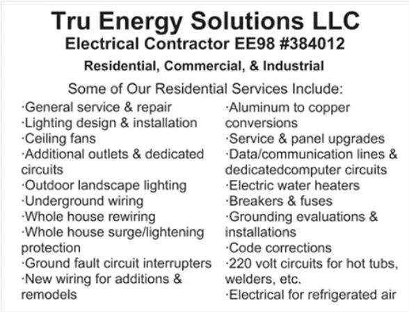 Slide of Tru Energy Solutions