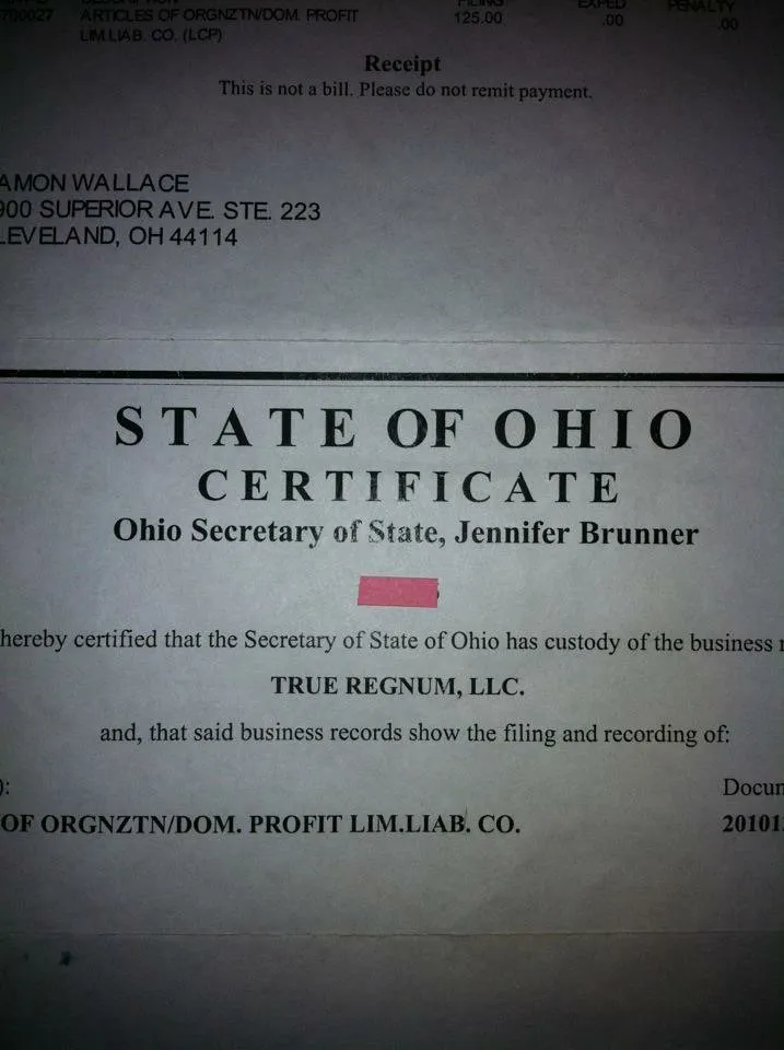 Slide of True Regnum