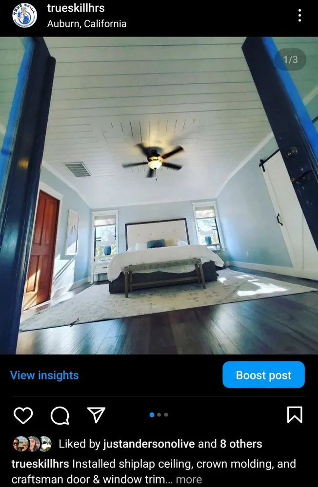 Slide of True Skill Handyman & Remodel Service