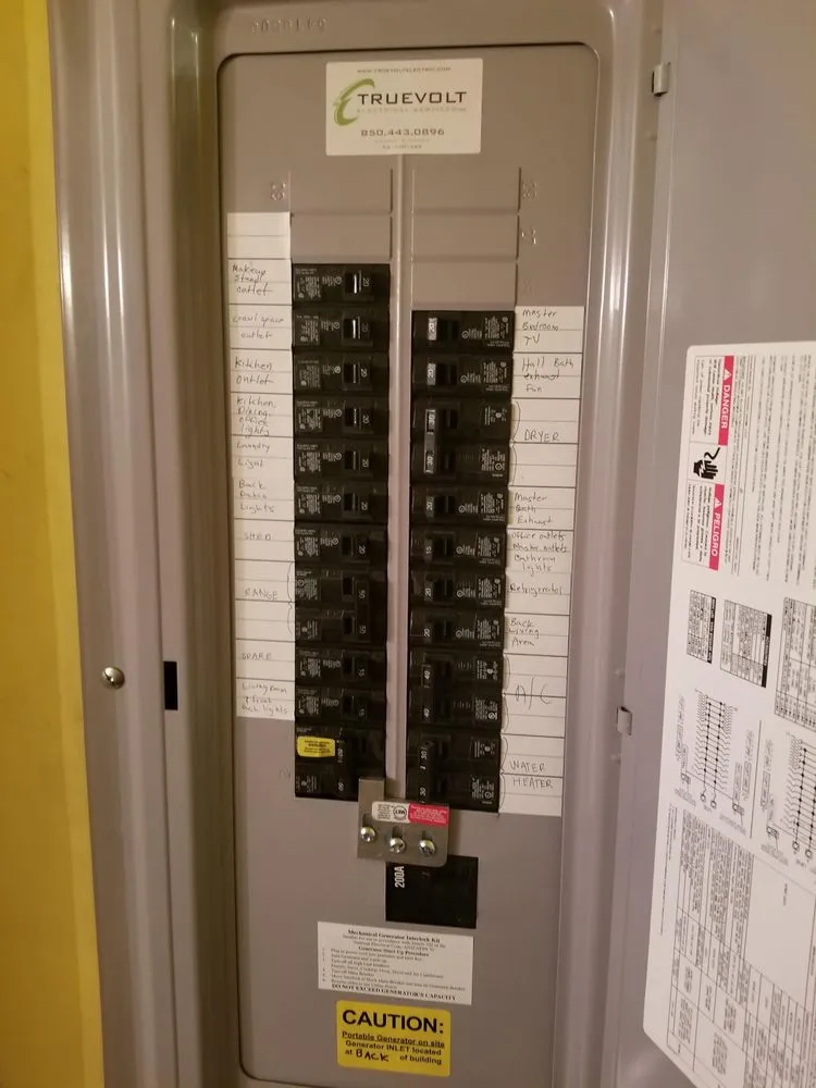 Slide of Truevolt Electrical Services