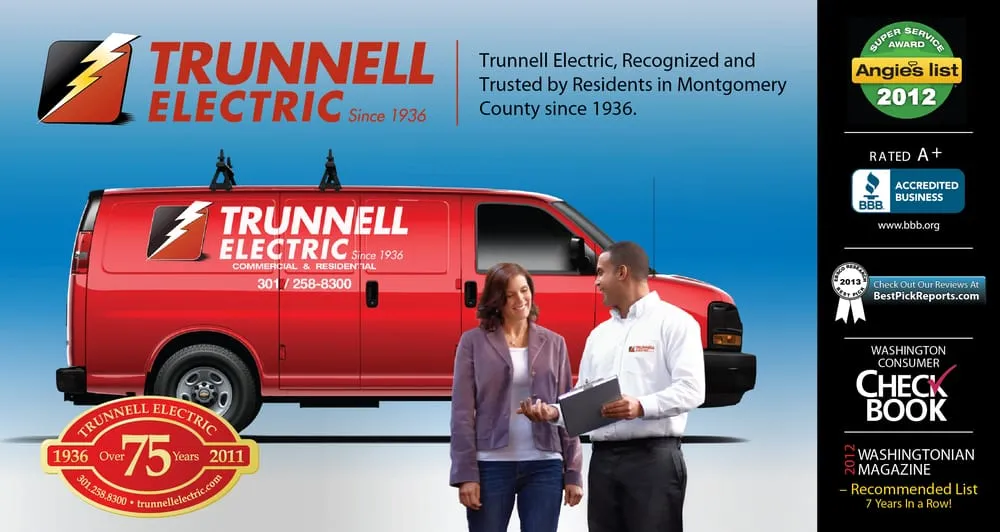 Slide of Trunnell Electric