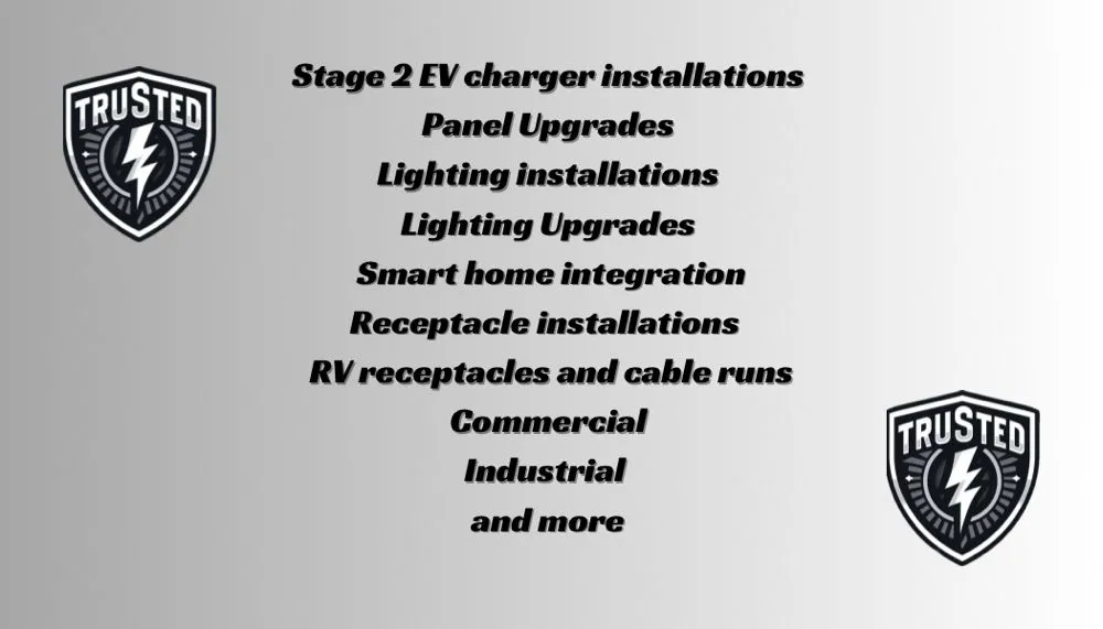 Slide of Trusted Electric