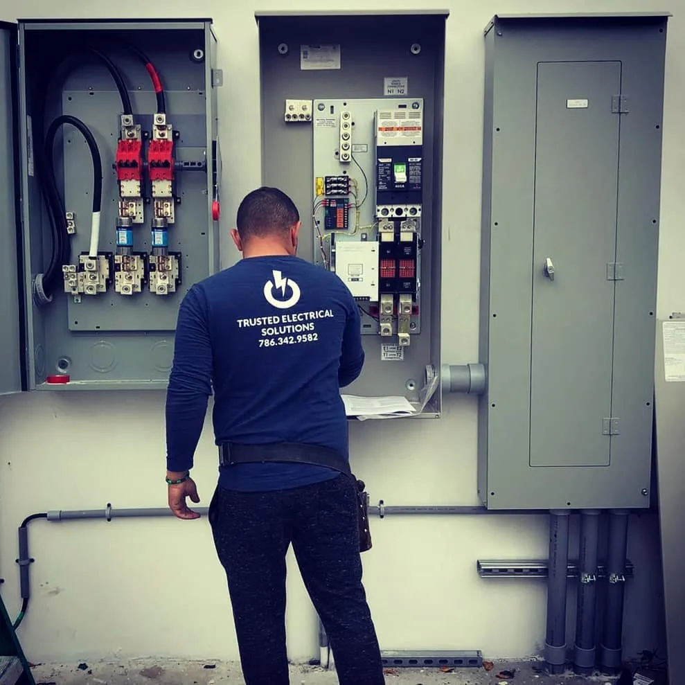 Slide of Trusted Electrical Solutions