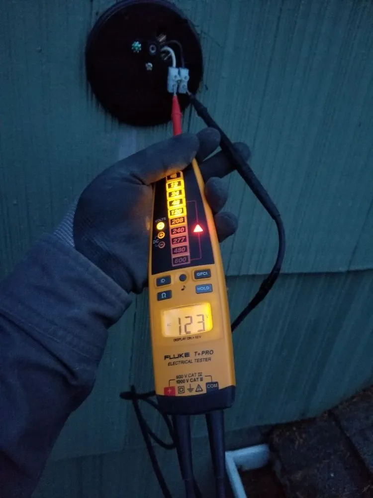 Expert electrical service for homes in lighting installation, by