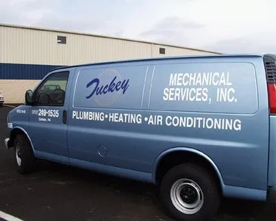 Slide of Tuckey Mechanical Services