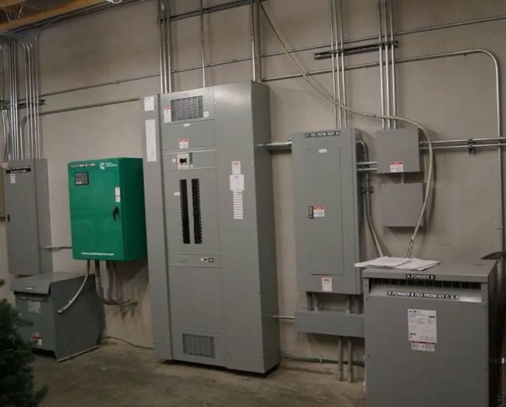 Reliable electrical service for homes in lighting installation,  by 