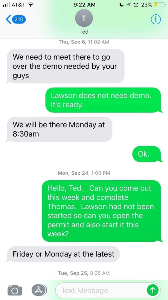 Slide of Twin Cities Electric