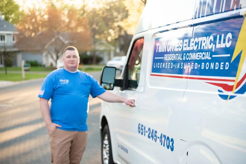 Slide of Twin Cities Electric