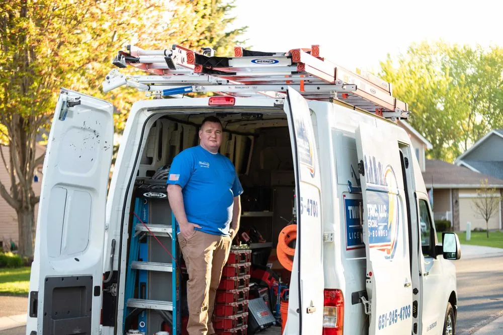 Slide of Twin Cities Electric