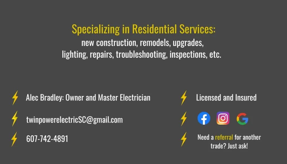 Slide of Twin Power Electric