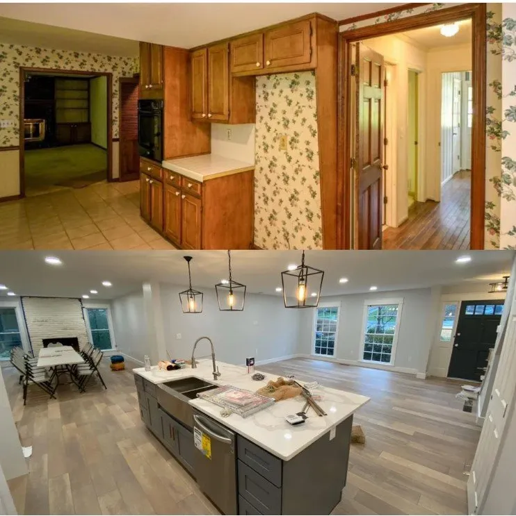 Slide of Two Bald Guys