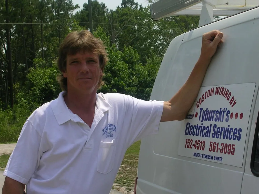 Emergency panel upgrade in Grimesland, NC by Tyburski's Electrical Services