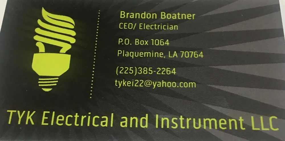 Slide of TYK Electrical and Instrumentation