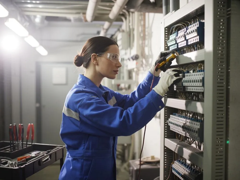 Slide of Tyler Dagwan-Hubert Electrical Services