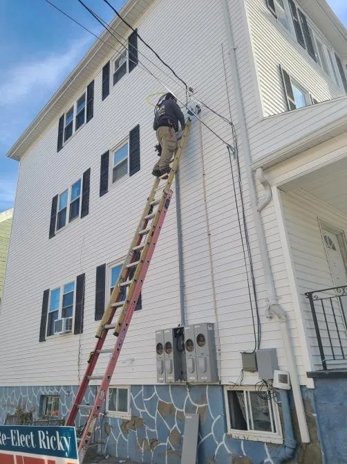 Slide of Tyler Dagwan-Hubert Electrical Services