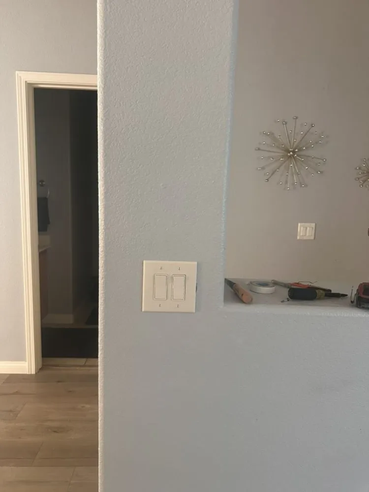 Professional electrician providing panel upgrade in , 