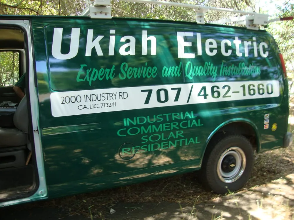 Slide of Ukiah Electric